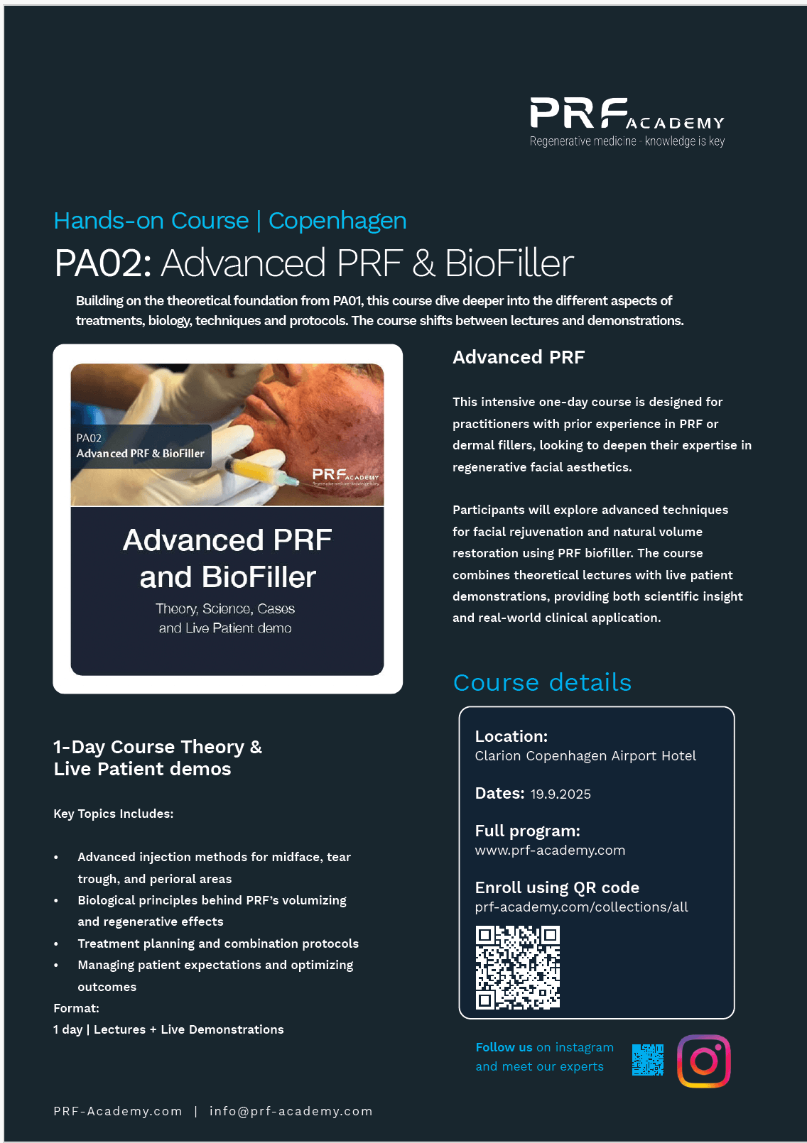 PA01 PRF Academy Course 18-19. September 2025 / Clarion Copenhagen Airport