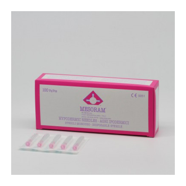 32G 4mm microneedle for Facial Aesthetics injections, box 100 pcs
