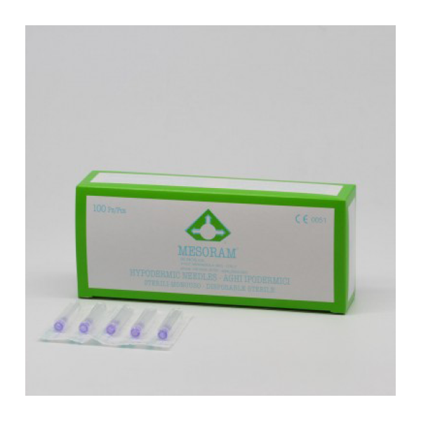 30G 4mm micro-needle for Facial Aesthetics injections, box 100 pcs