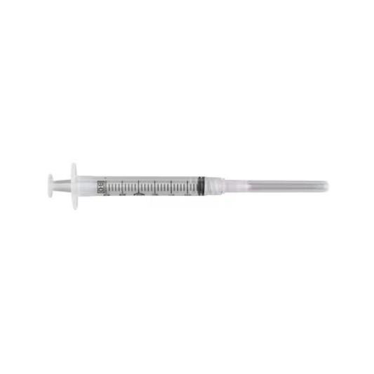 BD Syringe, 3ml, m/18G kanyle, 100 stk