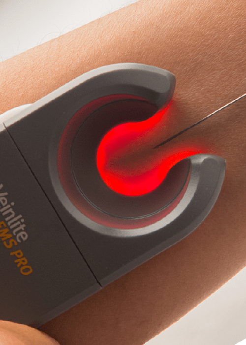 Veinlite® EMS PRO, TransLite, battery-powered illumination device